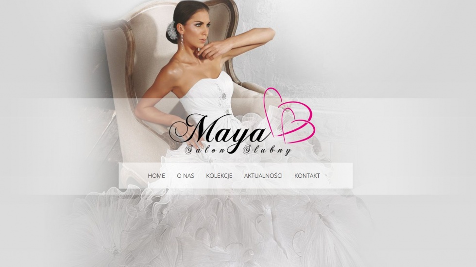 strony internetowe - podląg dla Salon Ślubny Maya nr 1